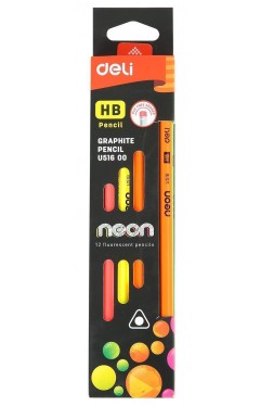 Deli Graphite Pencil Neon U51600